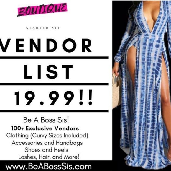 Exclusive Boutique Vendor List - Picture 6 of 6